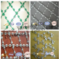 Galvanized PVC Coated Razor Barbed Wire Mesh Fence